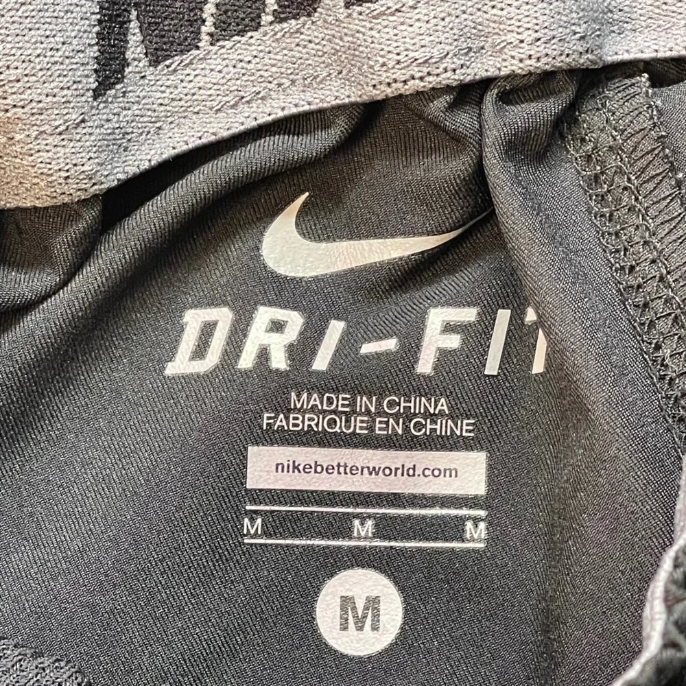 Nike Team Woven Men's Training Pants Black Dri-FIT Track Sweats 377786 Medium